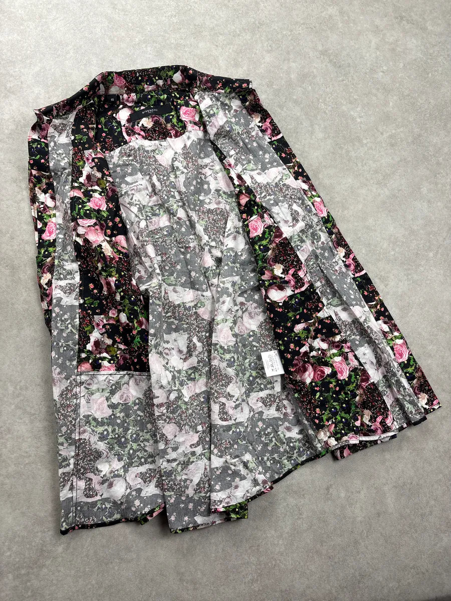SS2014 Givenchy Black Floral Shirt by Riccardo Tisci QjgDCfuj 6