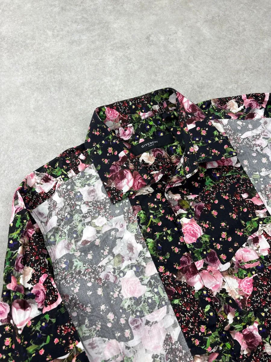 SS2014 Givenchy Black Floral Shirt by Riccardo Tisci QjgDCfuj 4
