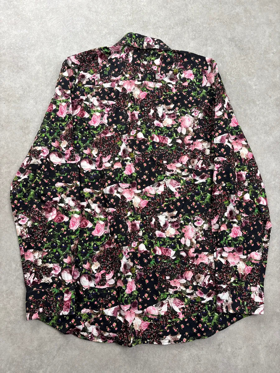 SS2014 Givenchy Black Floral Shirt by Riccardo Tisci QjgDCfuj 5