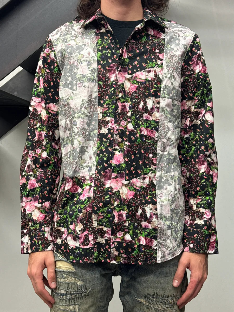 SS2014 Givenchy Black Floral Shirt by Riccardo Tisci QjgDCfuj 1