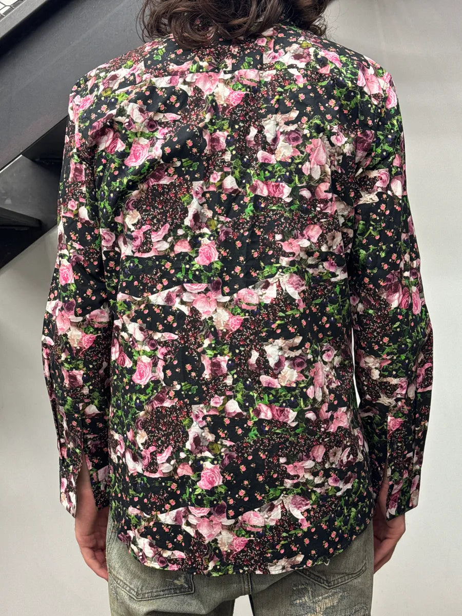 SS2014 Givenchy Black Floral Shirt by Riccardo Tisci QjgDCfuj 2