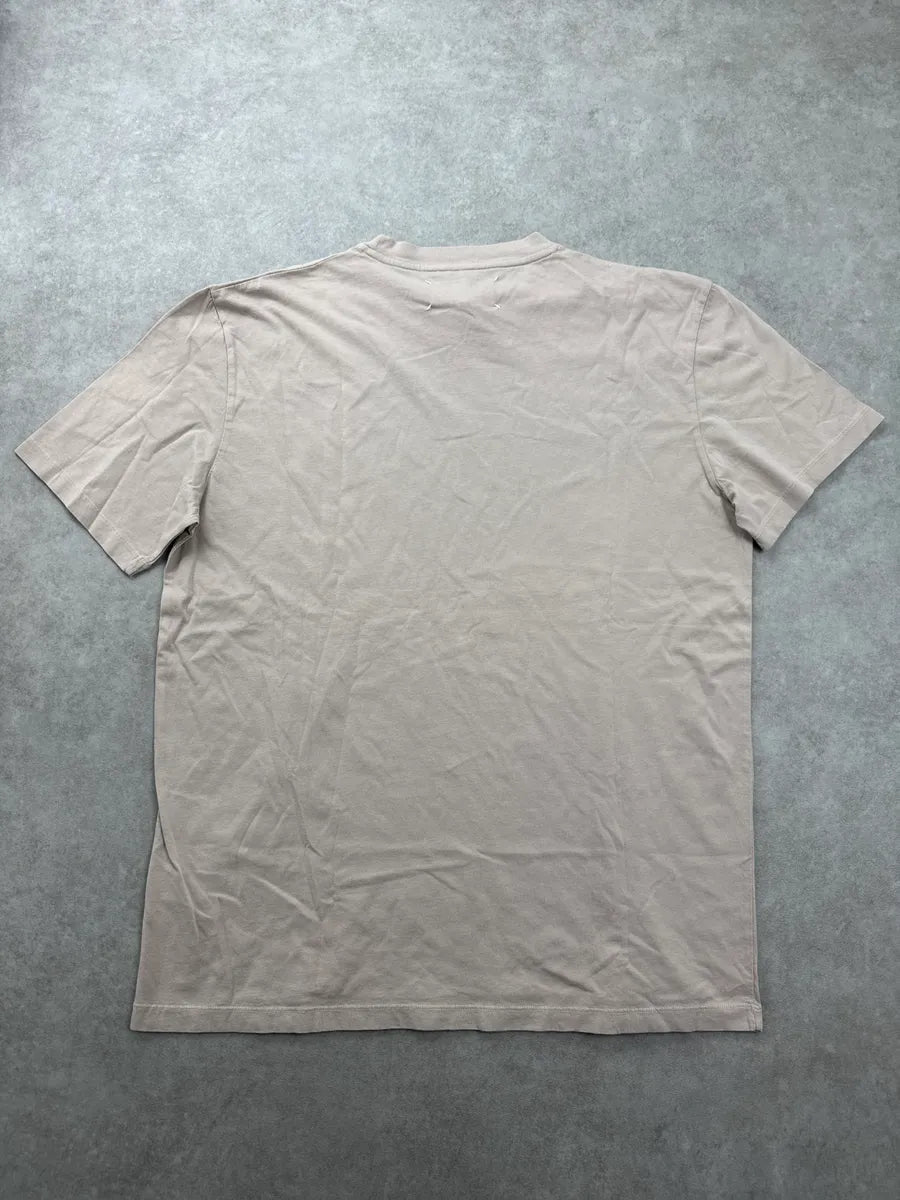 AW2019 Maison Margiela Beige Minimalist Oversized T-Shirt QlFvKdAu 1