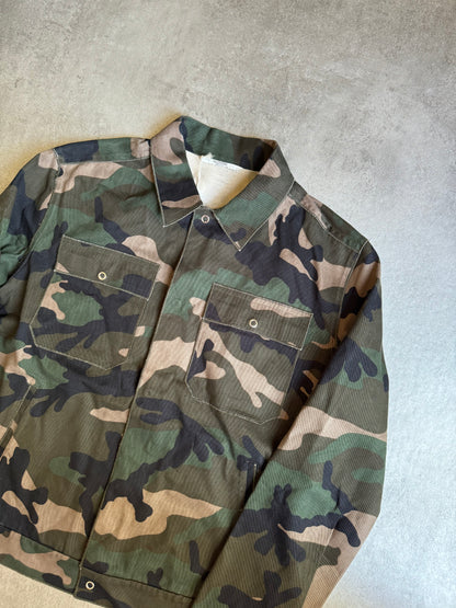 AW2020 Valentino Military Camo Light Trucker Jacket (M) - 3