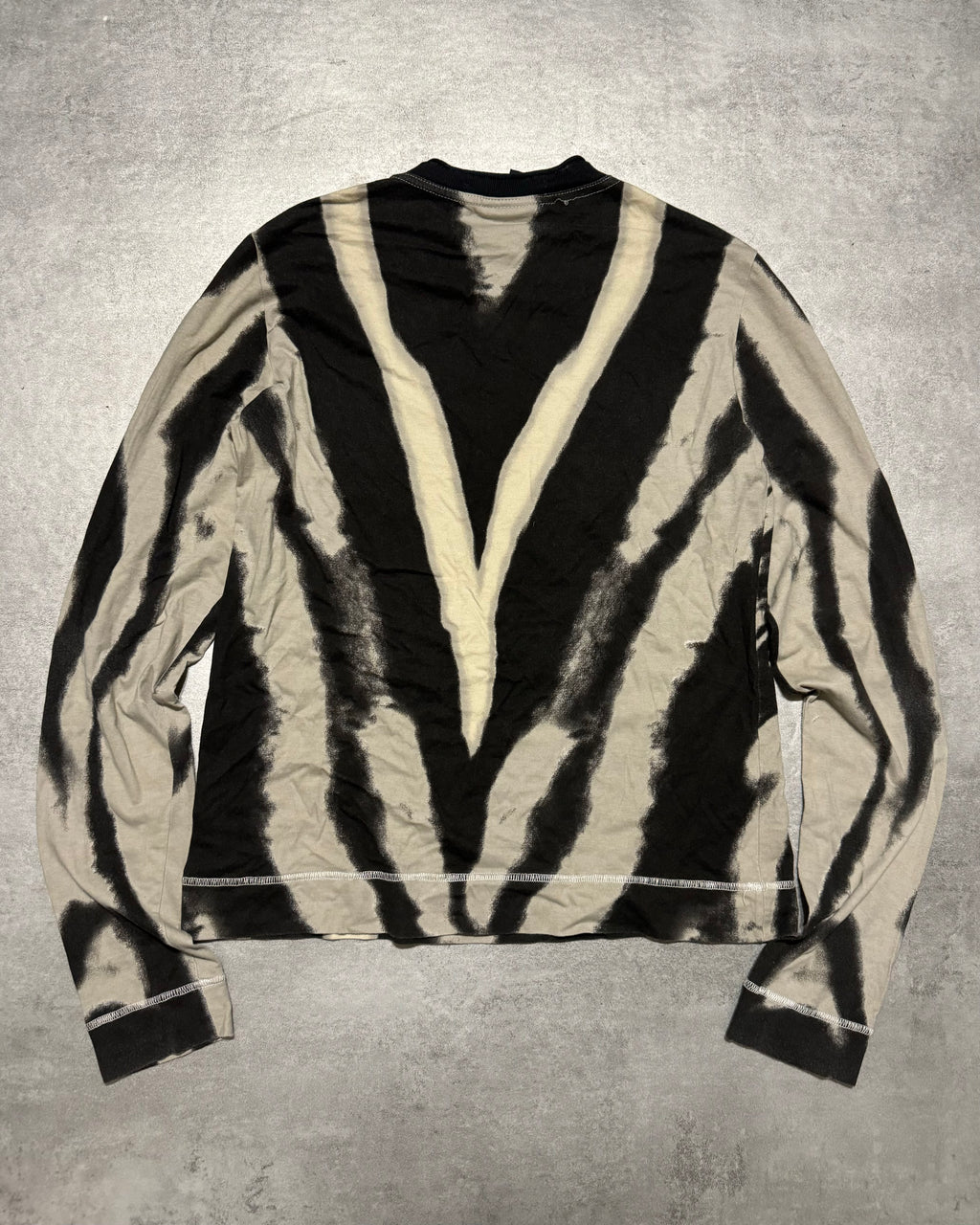 SS2002 Cavalli Hallucination Zebra Longsleeves (S) - 2