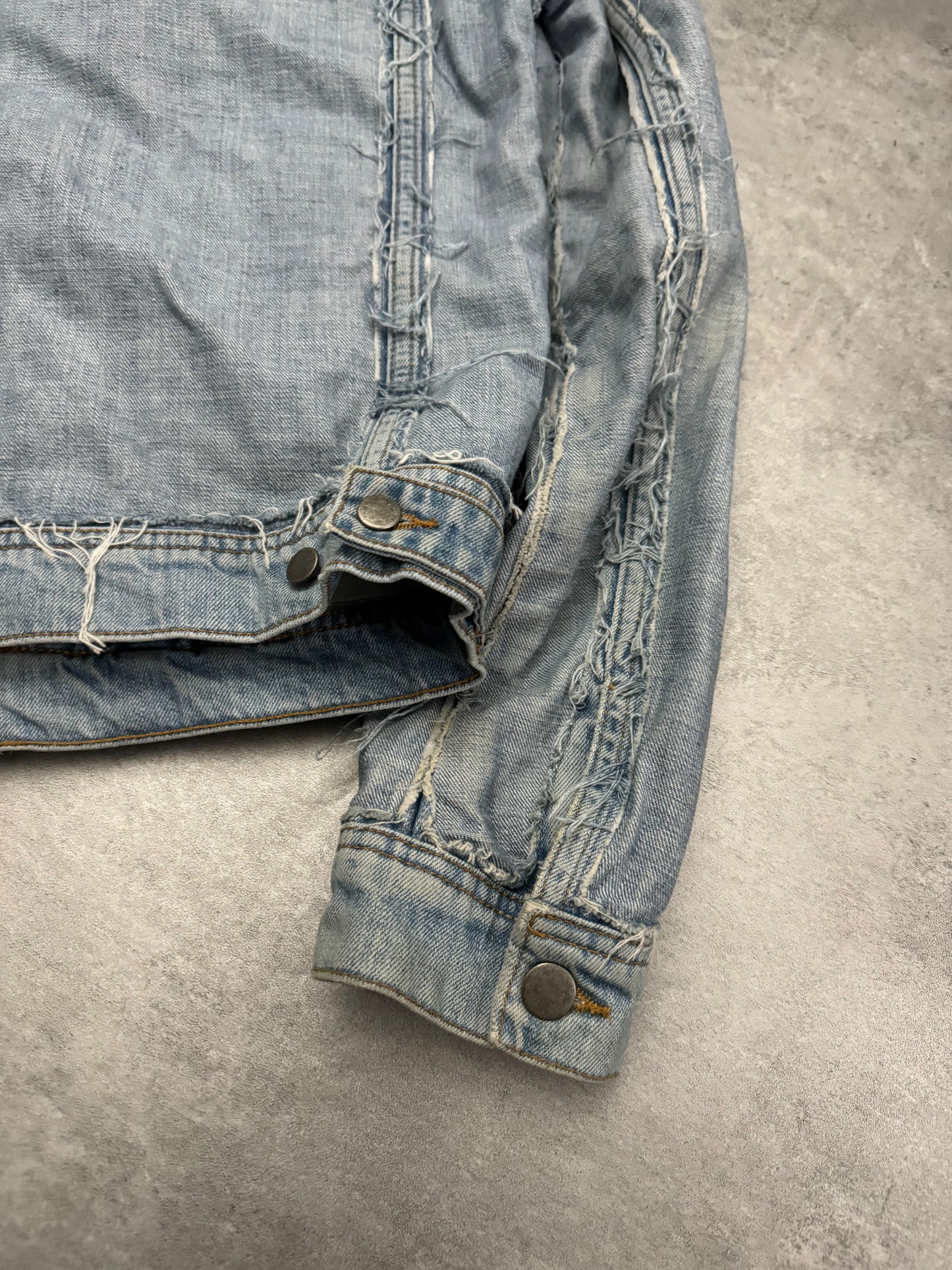 SS2005 Maison Margiela x H&M Reversed Denim Jacket Re-Edition (S) - 3