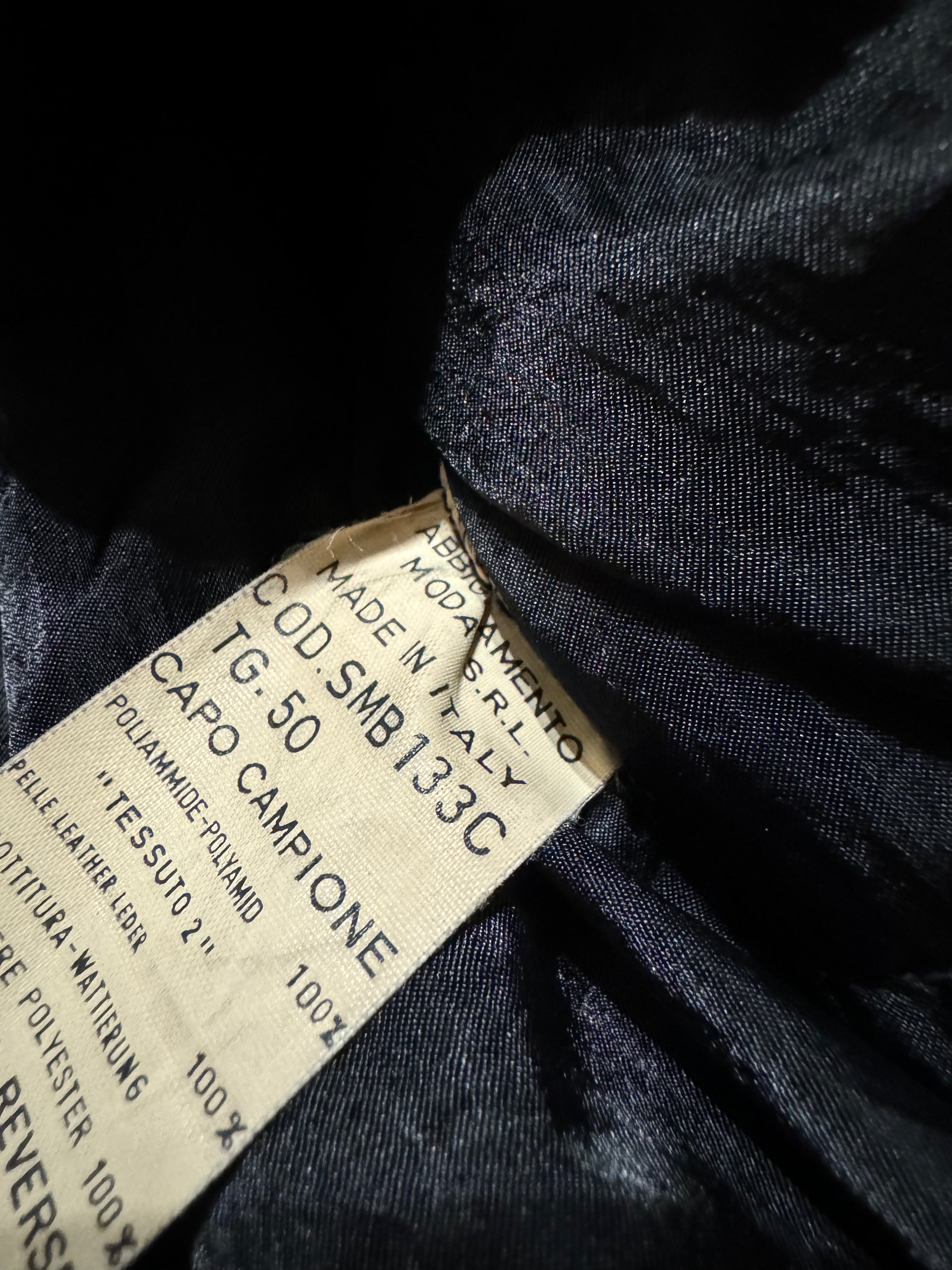 2000s Moschino Rock Hybride Biker Leather Bomber Jacket (M/L) - 5