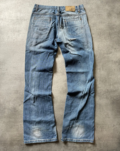 SS2005 Cavalli Hysteric Denim Blue Jeans  (M) - 2