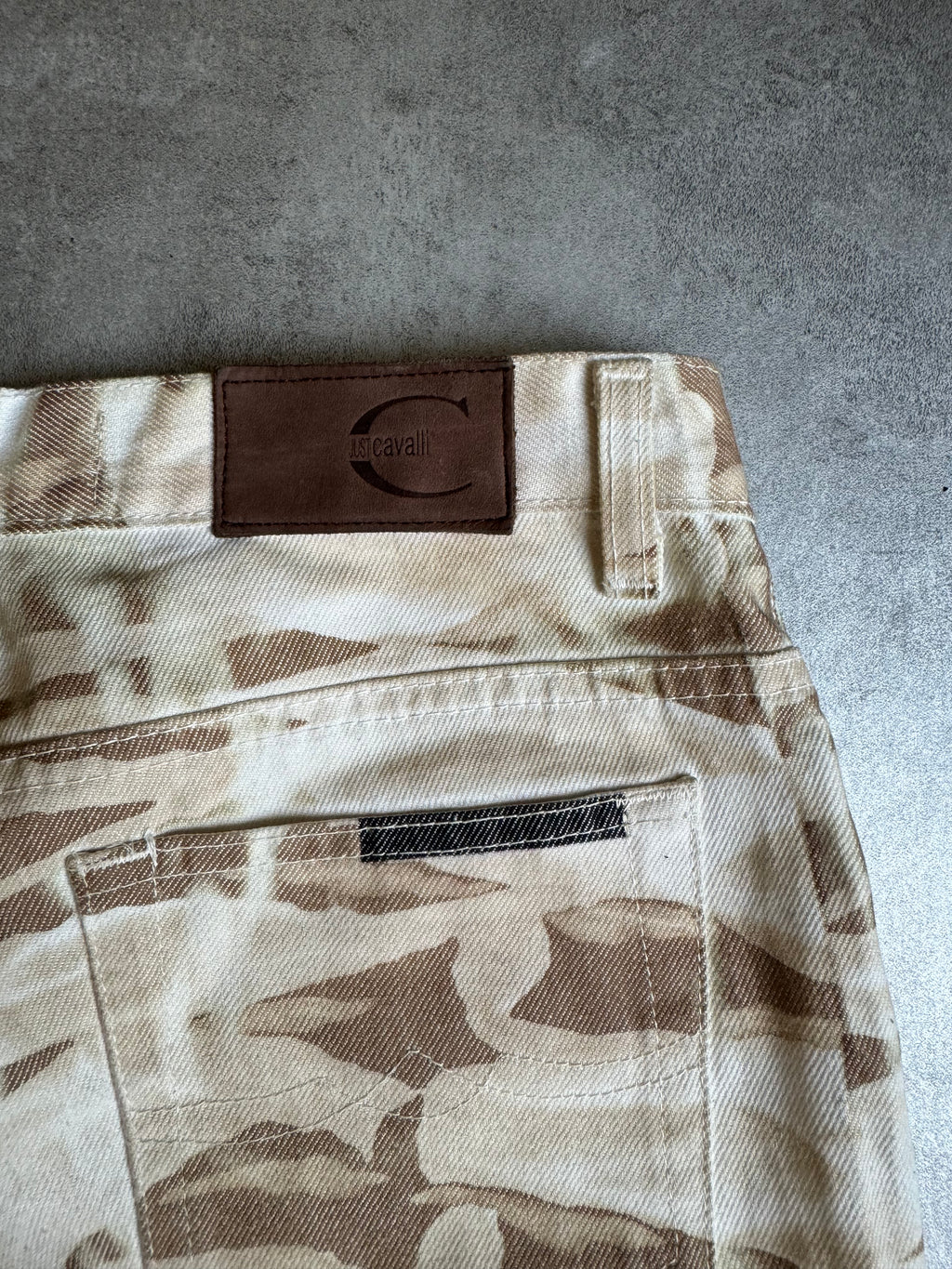 2000s Cavalli Military Safari Zebra Pants (S) - 4