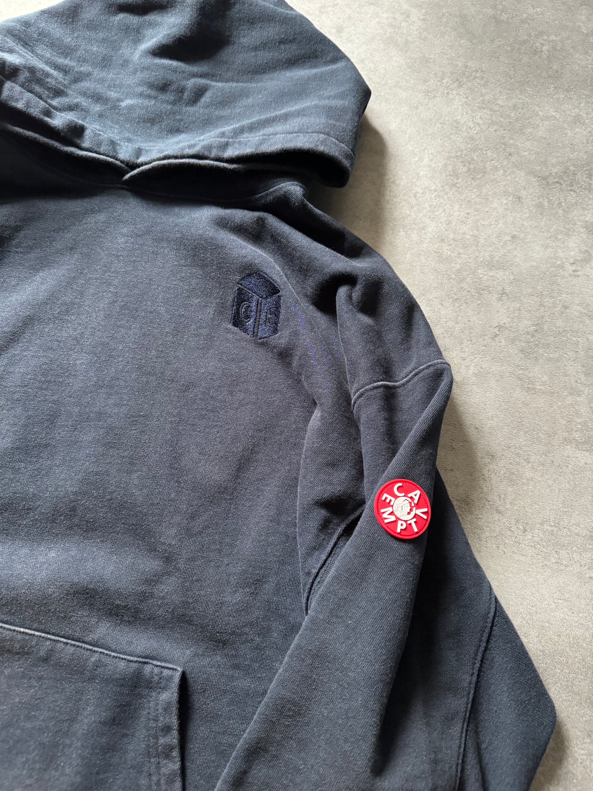 Cav Empt Propaganda Navy Hoodie  (M) - 8