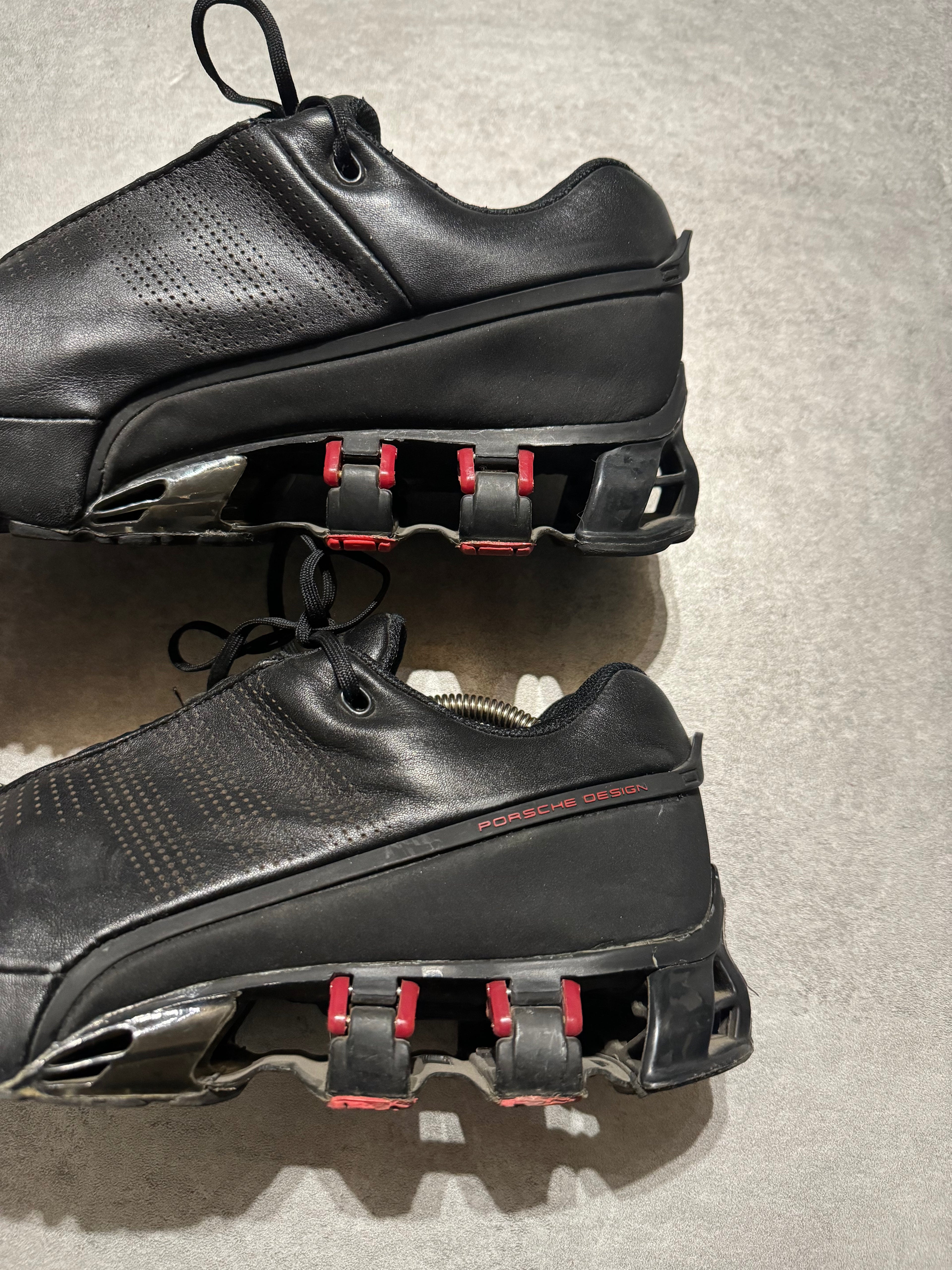 2011 Adidas x Porsche Design P5000 Bounce S2 Black & Red Sneakers (43) - 8