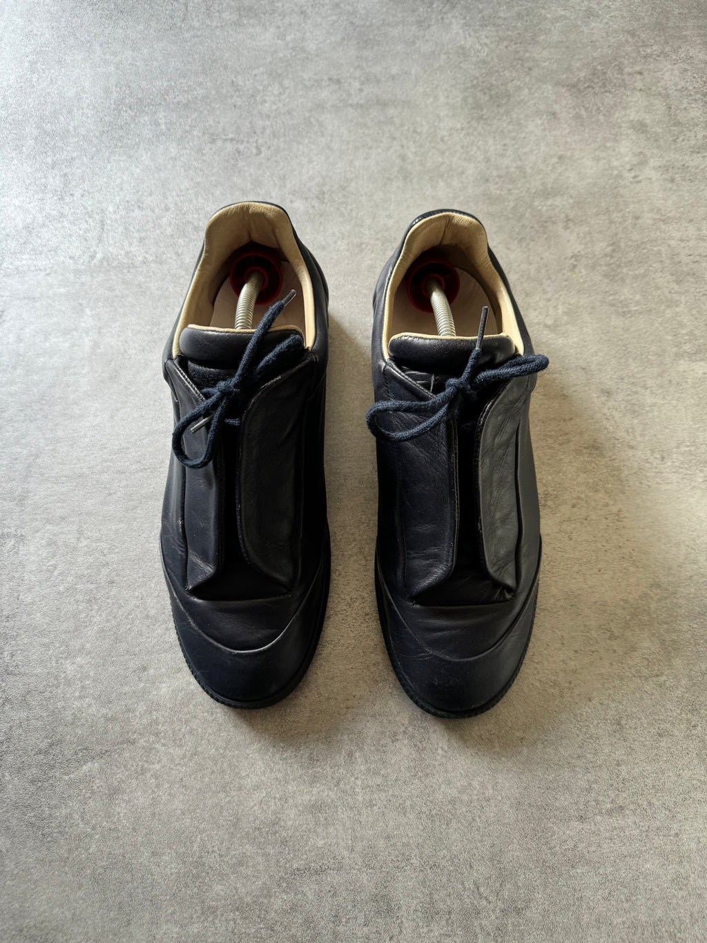 Maison Margiela Future Low Navy Leather  (41) - 8