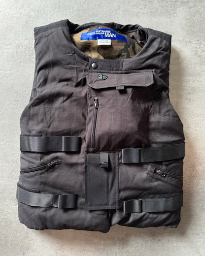 SS2019 Junya Watanabe Ballistic Bullet Proof Padded 2 in 1 Vest (M) - 3