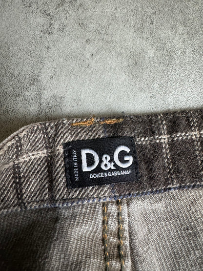 AW2004 Dolce & Gabbana Grey Army Cargo Pants  (XL) - 10