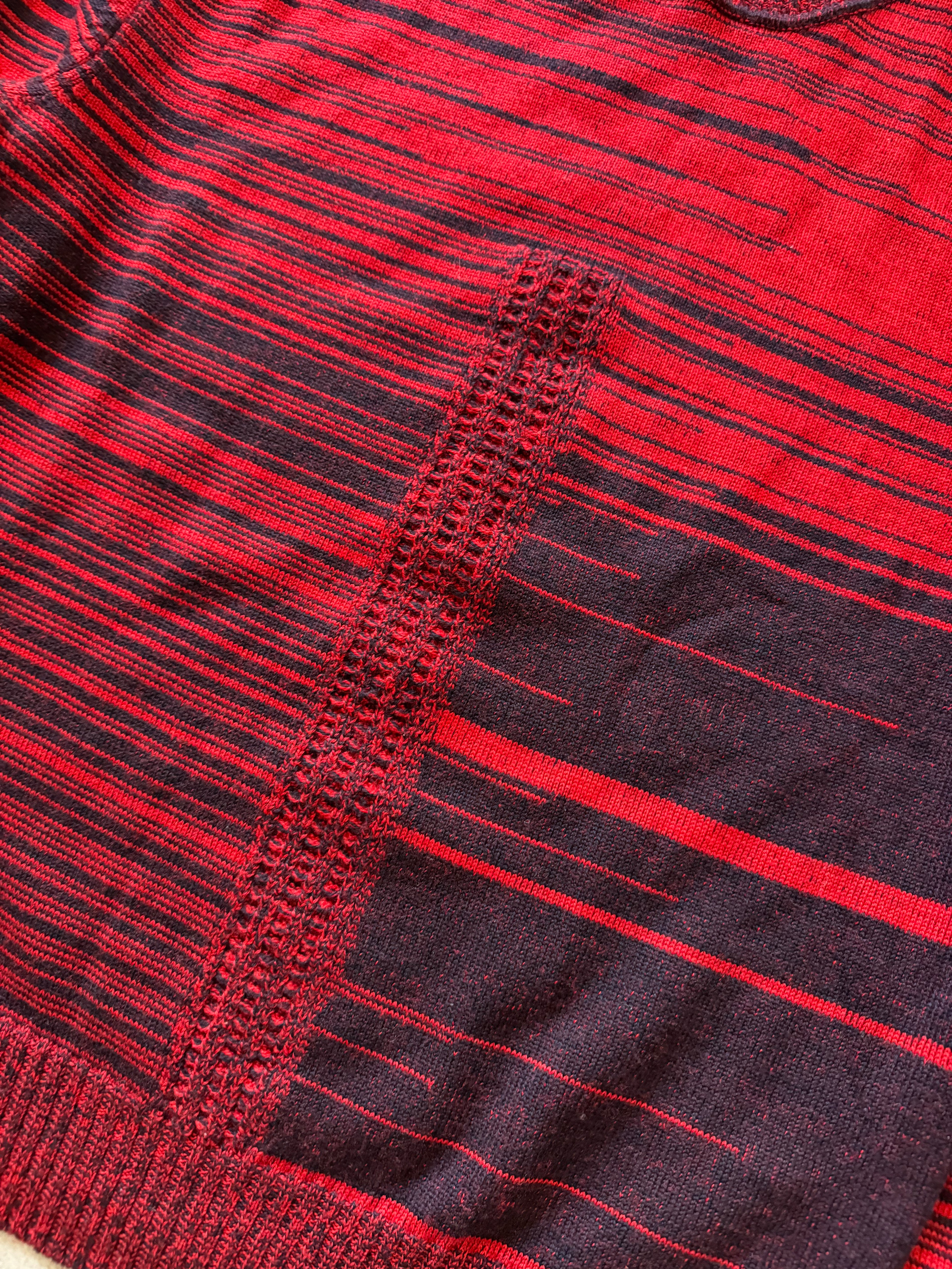 2010s Jil Sander Striped Devil Sweater  (L) - 6