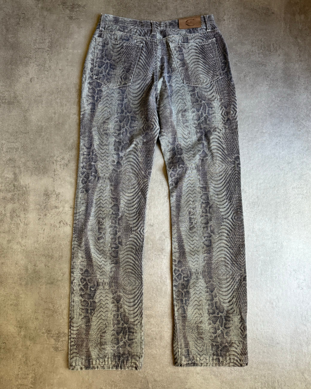 SS2008 Cavalli Panther Psycho Brut Pants (S) - 2