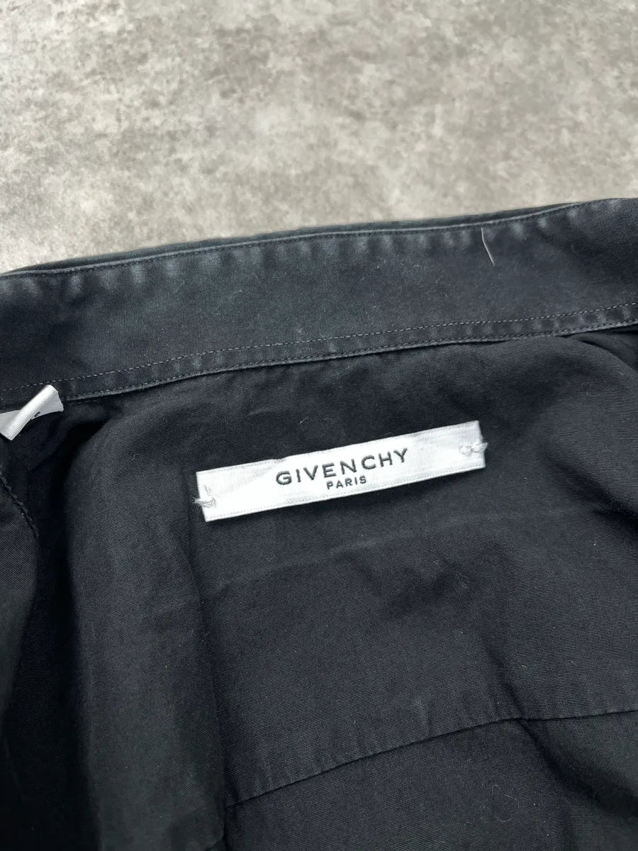 SS2015 Givenchy Star Embroidered Black & Orange Shirt by Riccardo Tisci RBVWkCXS 9