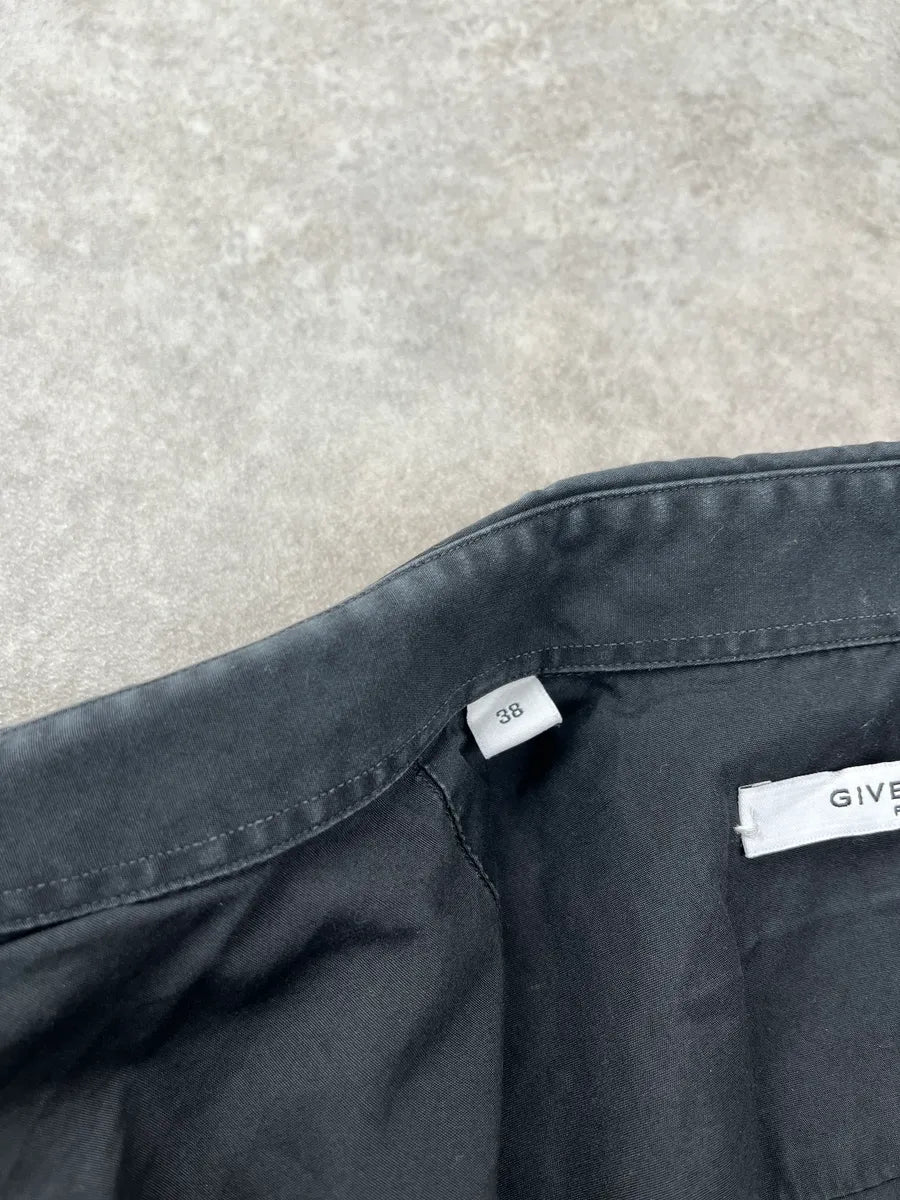 SS2015 Givenchy Star Embroidered Black & Orange Shirt by Riccardo Tisci RBVWkCXS 10