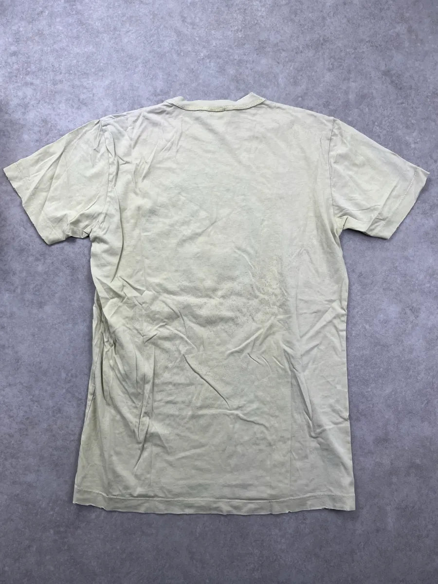 SS2013 Pierre Balmain Pale Yellow Surfing T-Shirt RYdCPeUG 3