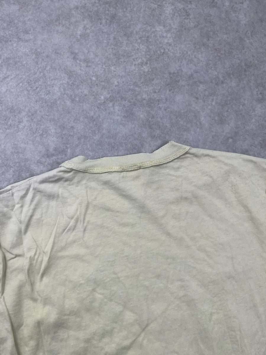 SS2013 Pierre Balmain Pale Yellow Surfing T-Shirt RYdCPeUG 7