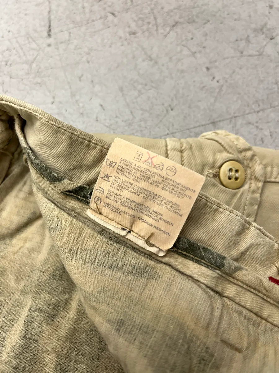 2000s Mason's Multi-Pocket Beige Cargo Pants RaHVEbjL 12