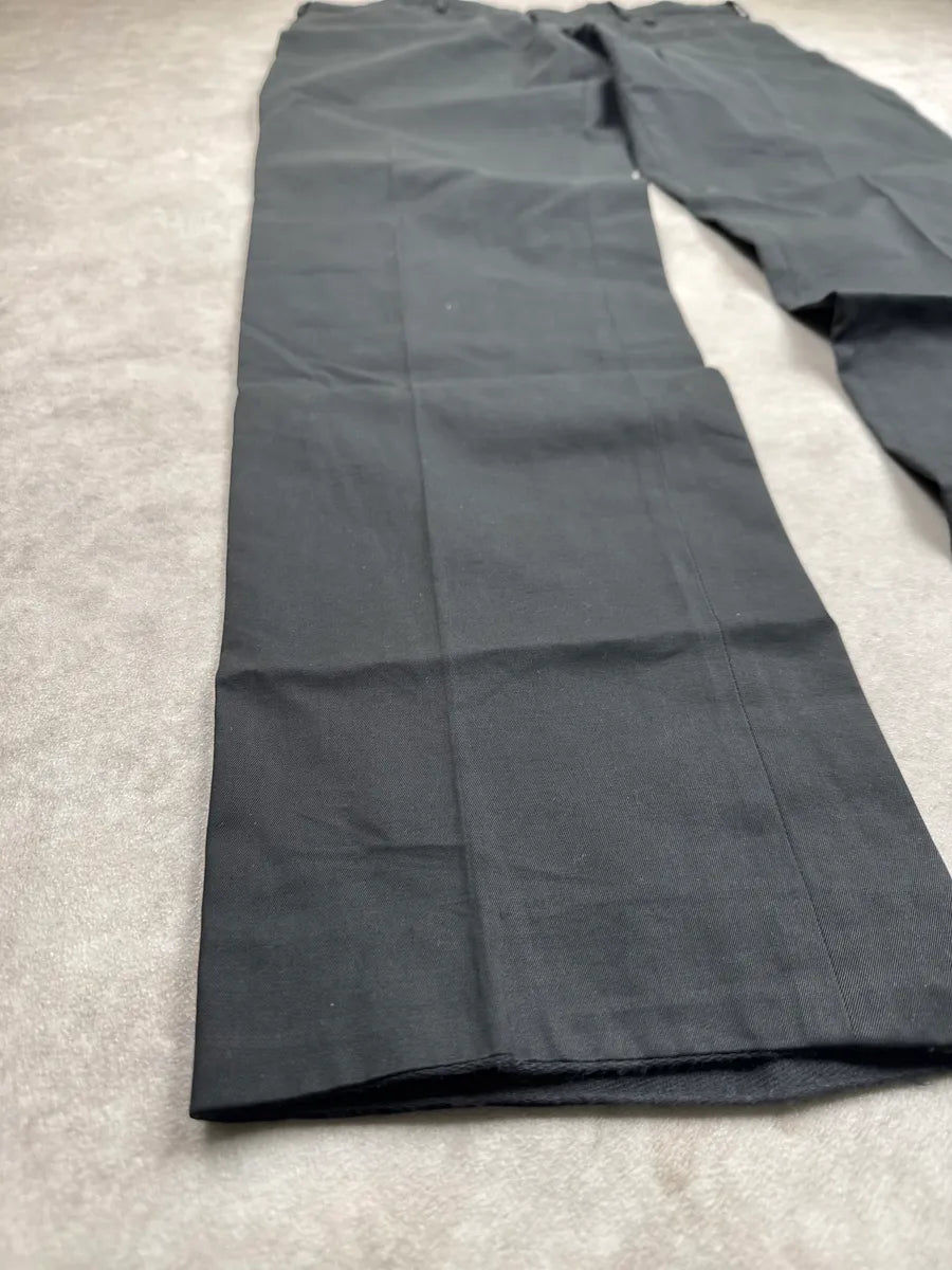 2000s Prada Black Zip Pocket Flat Front Pants RbuXqYpf 8