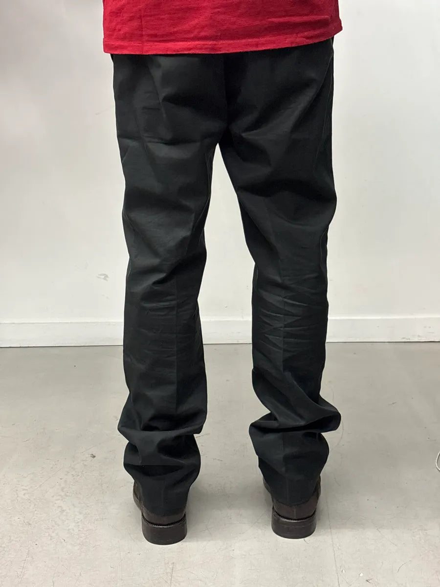 2000s Prada Black Zip Pocket Flat Front Pants RbuXqYpf 2