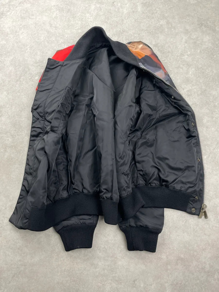 AW2013 Givenchy Black Rottweiler Portrait Bomber Jacket by Riccardo Tisci RevXhEfS 5