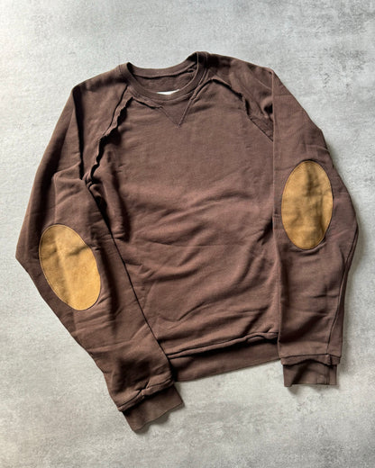 SS2018 Maison Margiela Brown Deconstructed Sweater (M) - 2