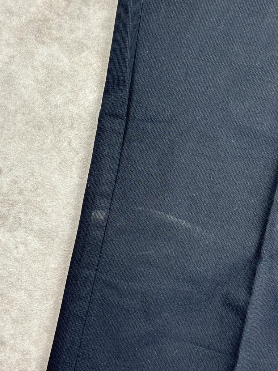 SS2009 Prada Black Stretch Straight-Leg Contrast Trim Pants RsNIoorV 13