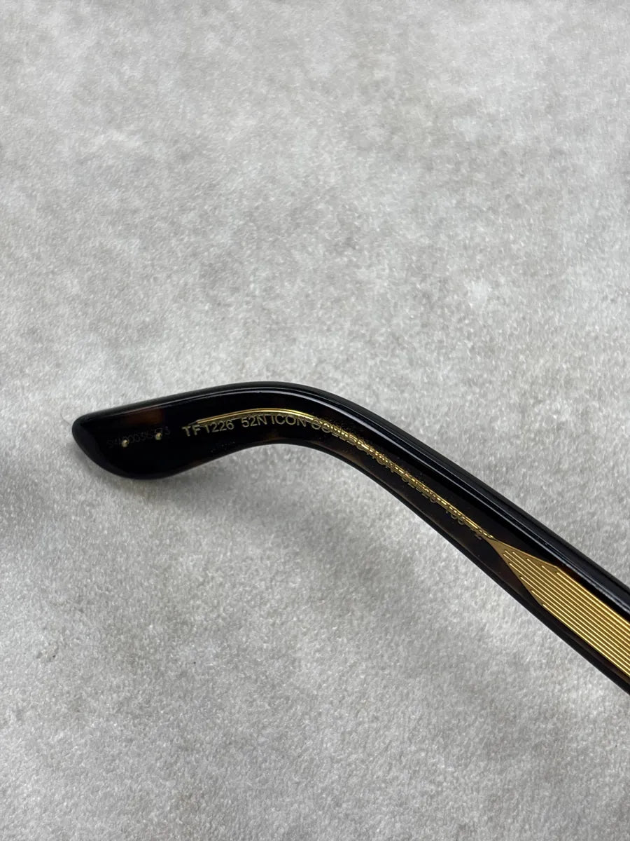 Tom Ford Brown Acetate T-Logo Sunglasses Rxqsebny 14