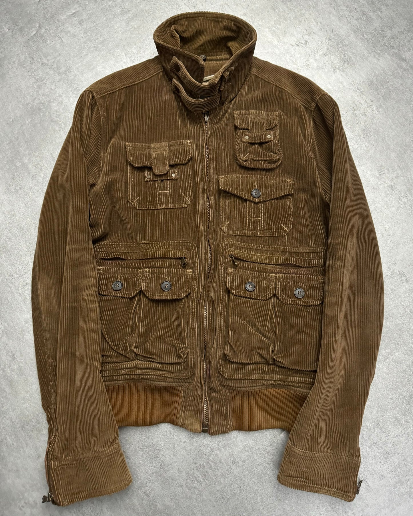 2000s Dolce & Gabbana Hunter Utility Corduroy Jacket (L) - 3