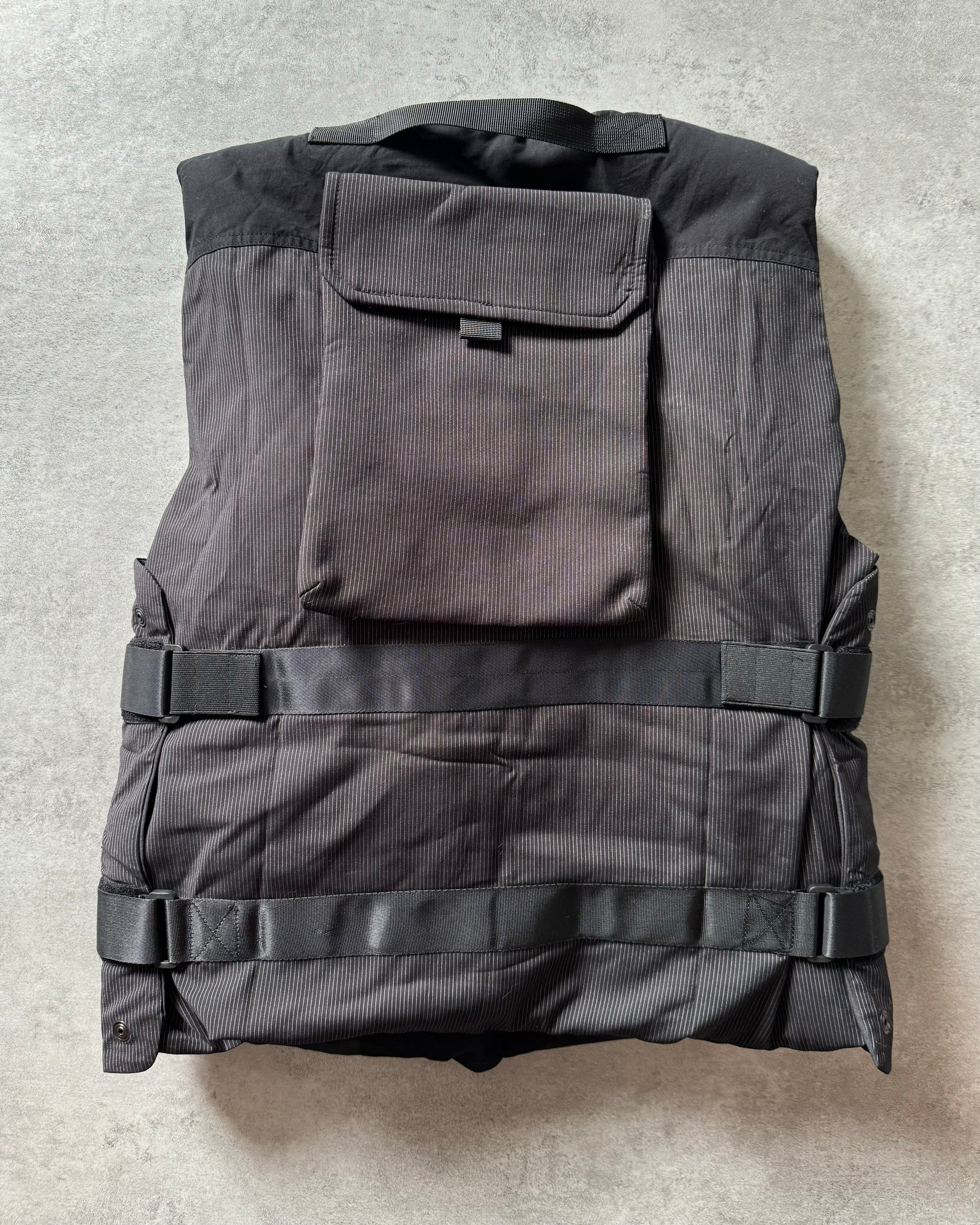 SS2019 Junya Watanabe Ballistic Bullet Proof Padded 2 in 1 Vest (M) - 6