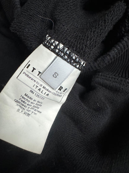 2000s Pierre Balmain Arm Zips Black Avant-Garde Sweater (S) - 8