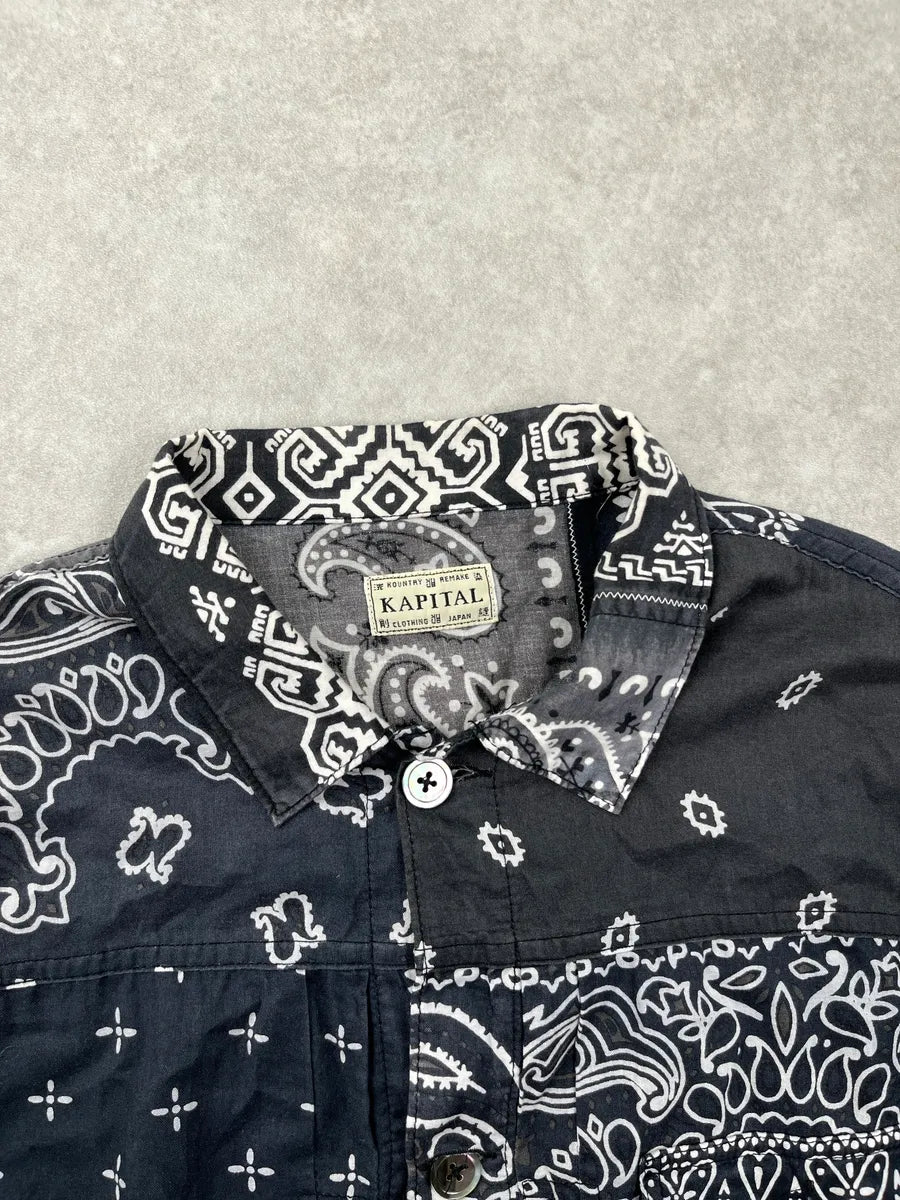 SS2019 Kapital Bandana Patchwork Paisley Light Jacket SglxSKTq 5