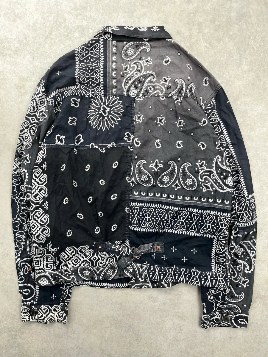 SS2019 Kapital Bandana Patchwork Paisley Light Jacket SglxSKTq 4