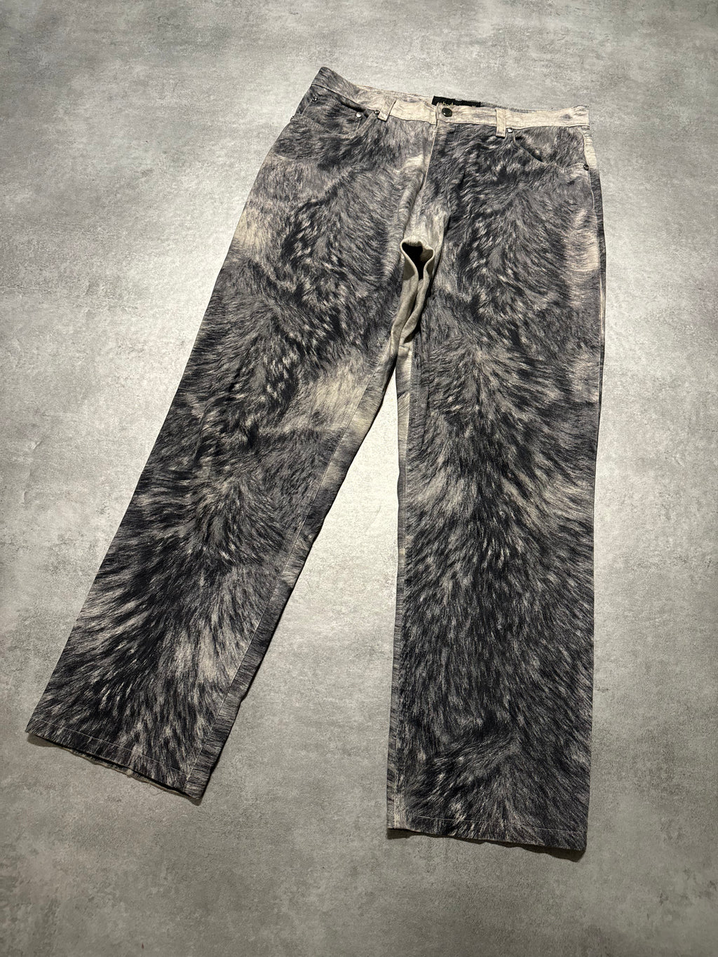 AW1999 Roberto Cavalli Heavy Animal Pants (M) - 9