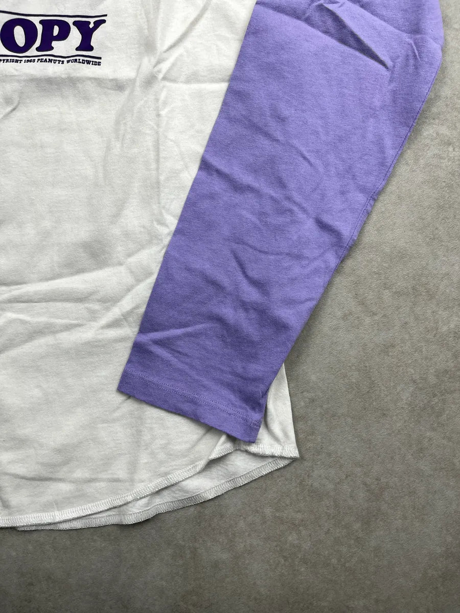SS2010 Marc Jacobs Snoopy White Purple Raglan Baseball Longsleeve SpllnFvV 9
