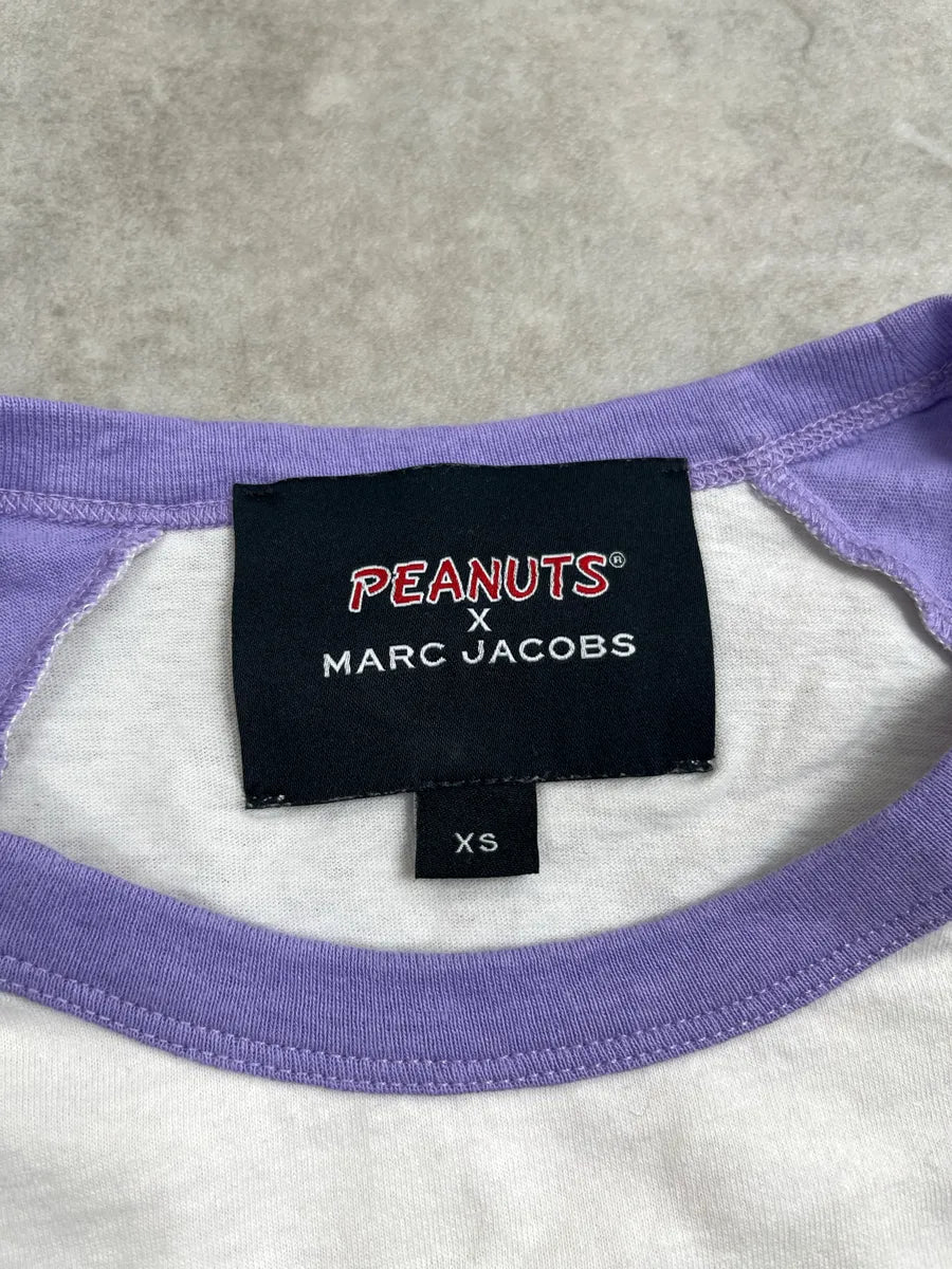 SS2010 Marc Jacobs Snoopy White Purple Raglan Baseball Longsleeve SpllnFvV 10