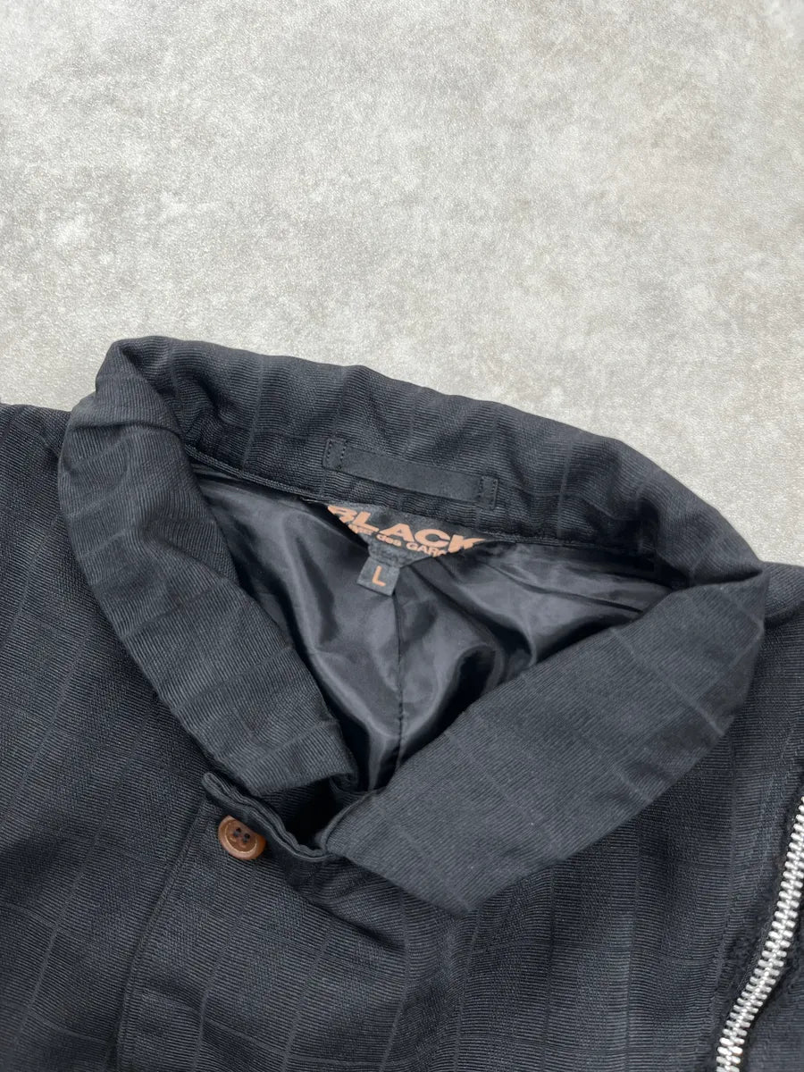 AW2024 Comme des Garçons Back Multi Zip Deconstructed BlazerJacket SvWmUaVr 9