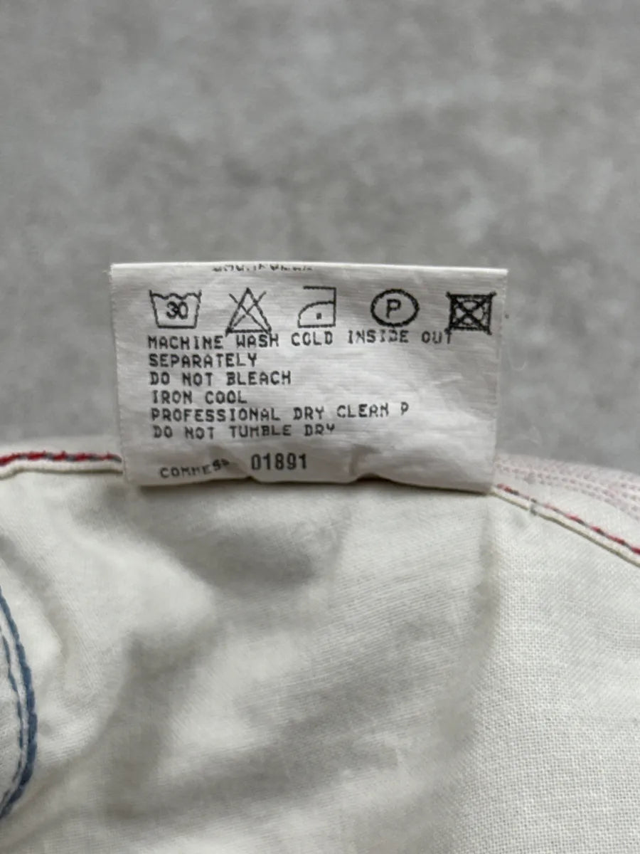 SS2006 Marithé + François Girbaud Beige Light Denim Jeans TGDpKiiT 14