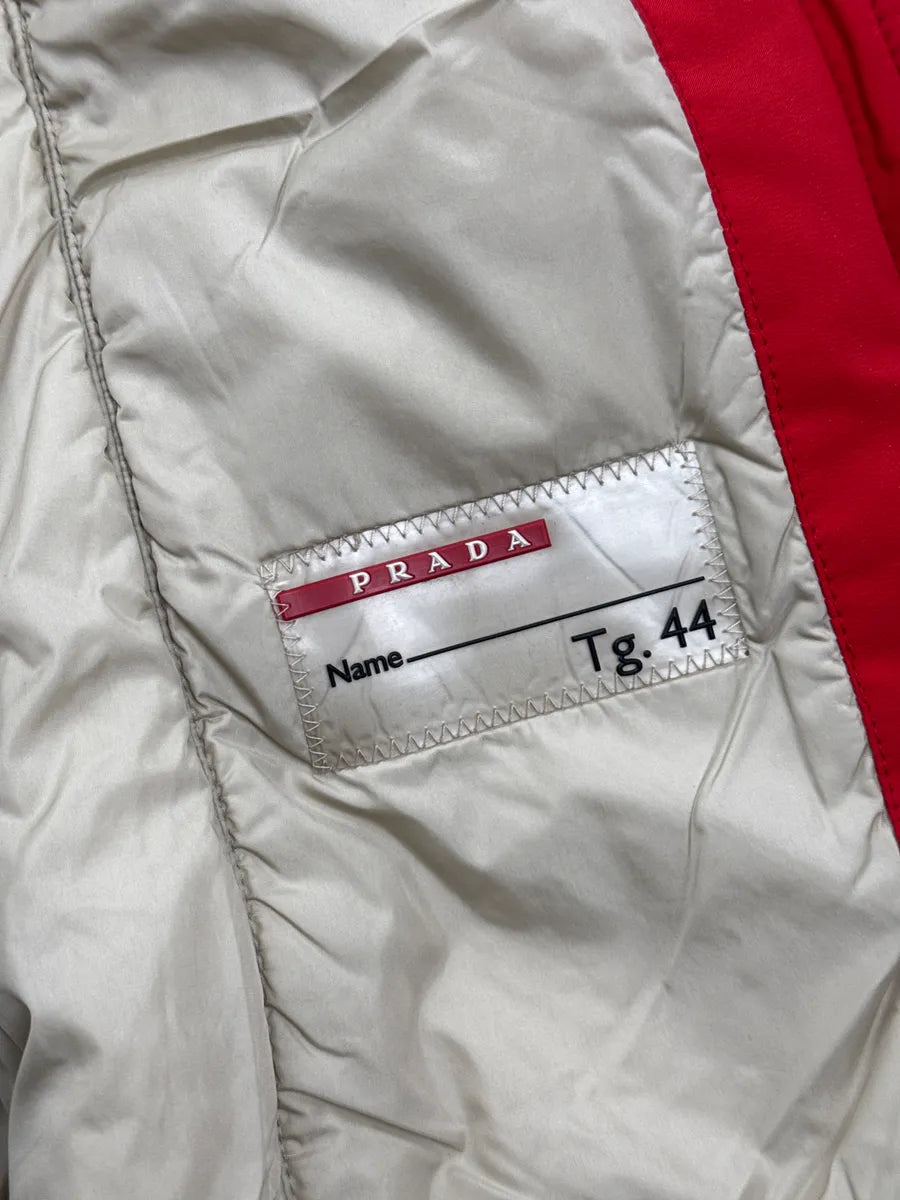 AW2006 Prada Red Fur Hood Gore-Tex Linea Rossa Jacket THQxVgnI 11