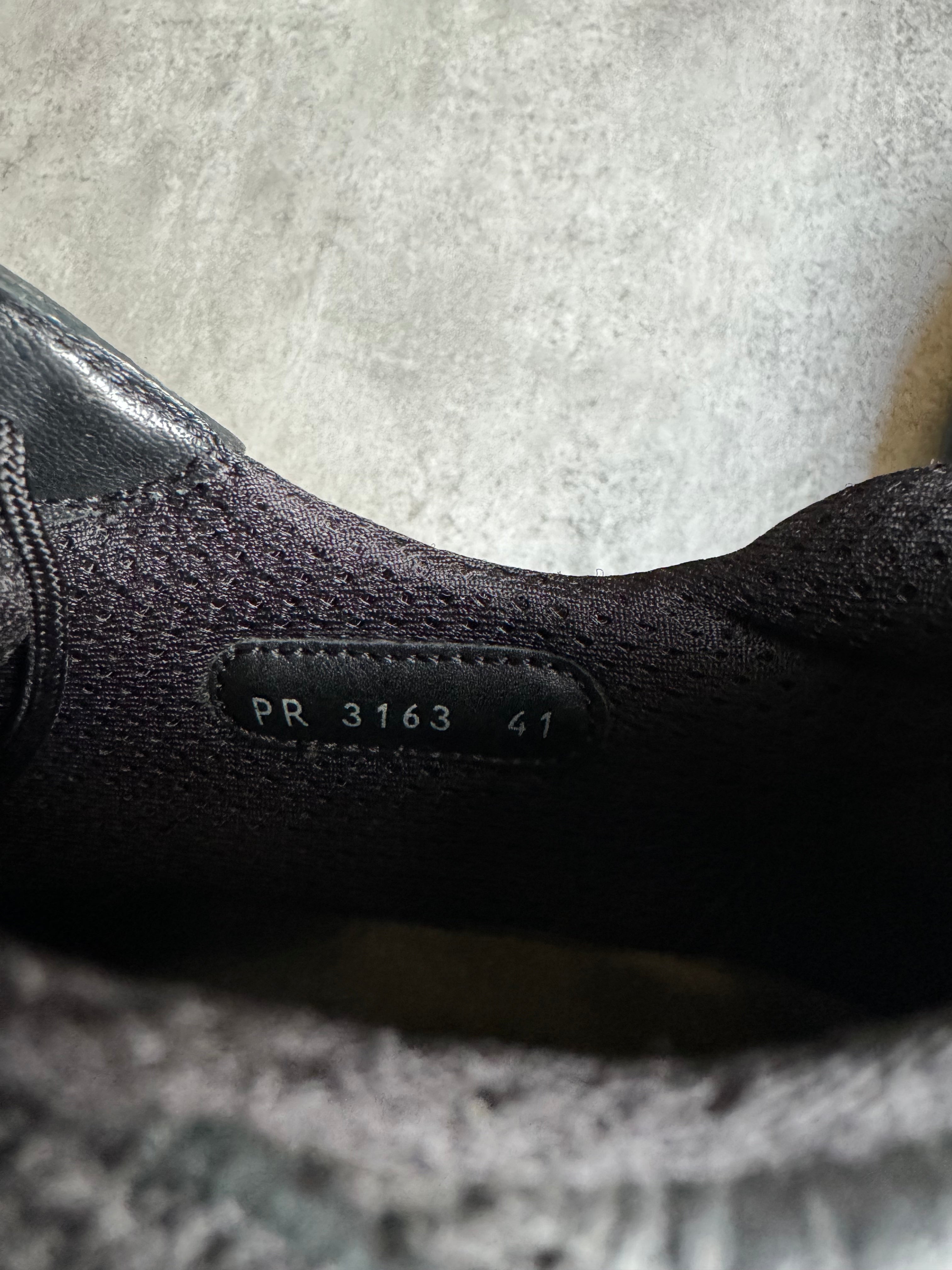 Prada America's Cup Black Leather (42,5) - 7