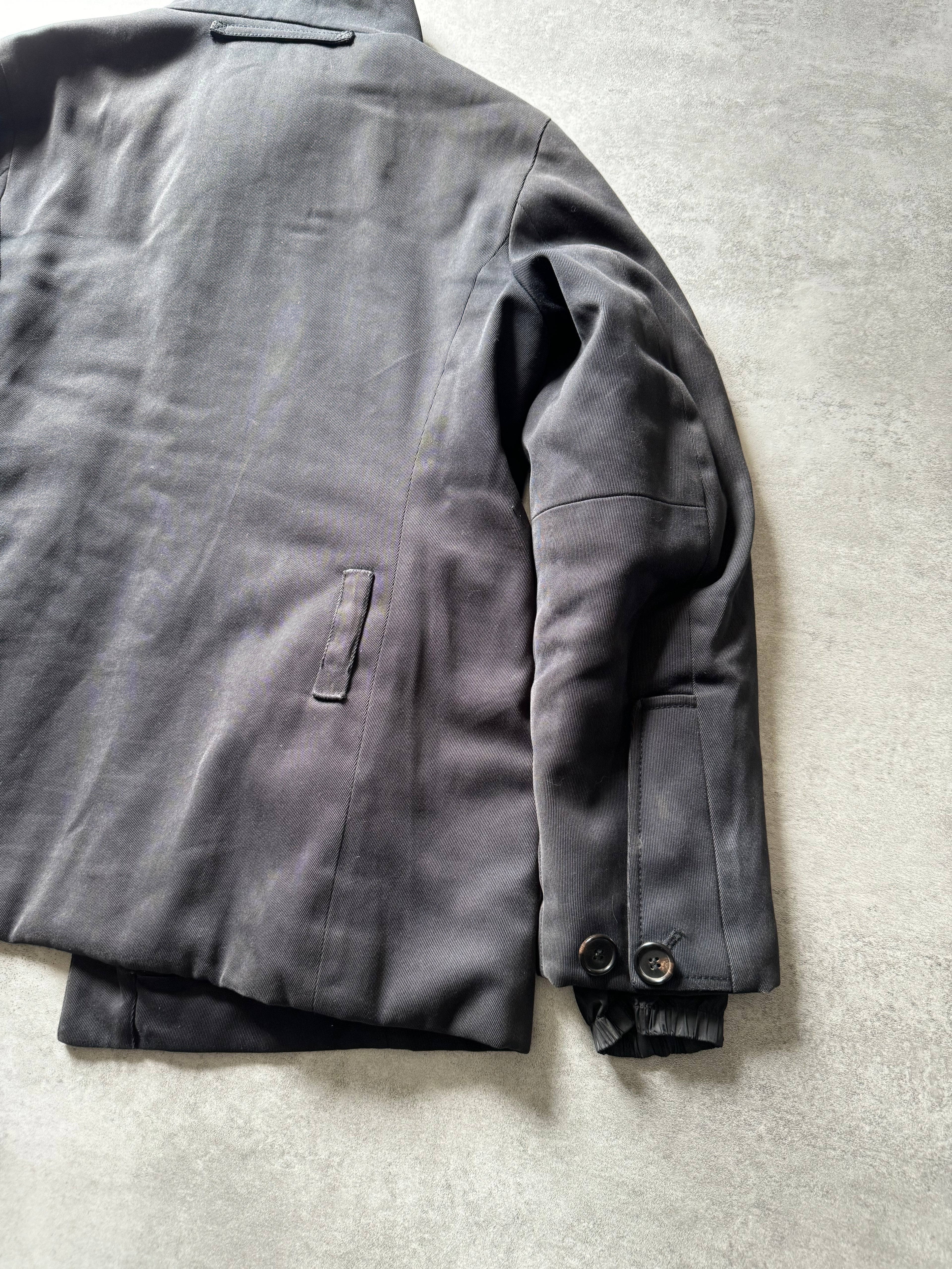 2000s Prada Structural Navy Jacket  (S) - 8