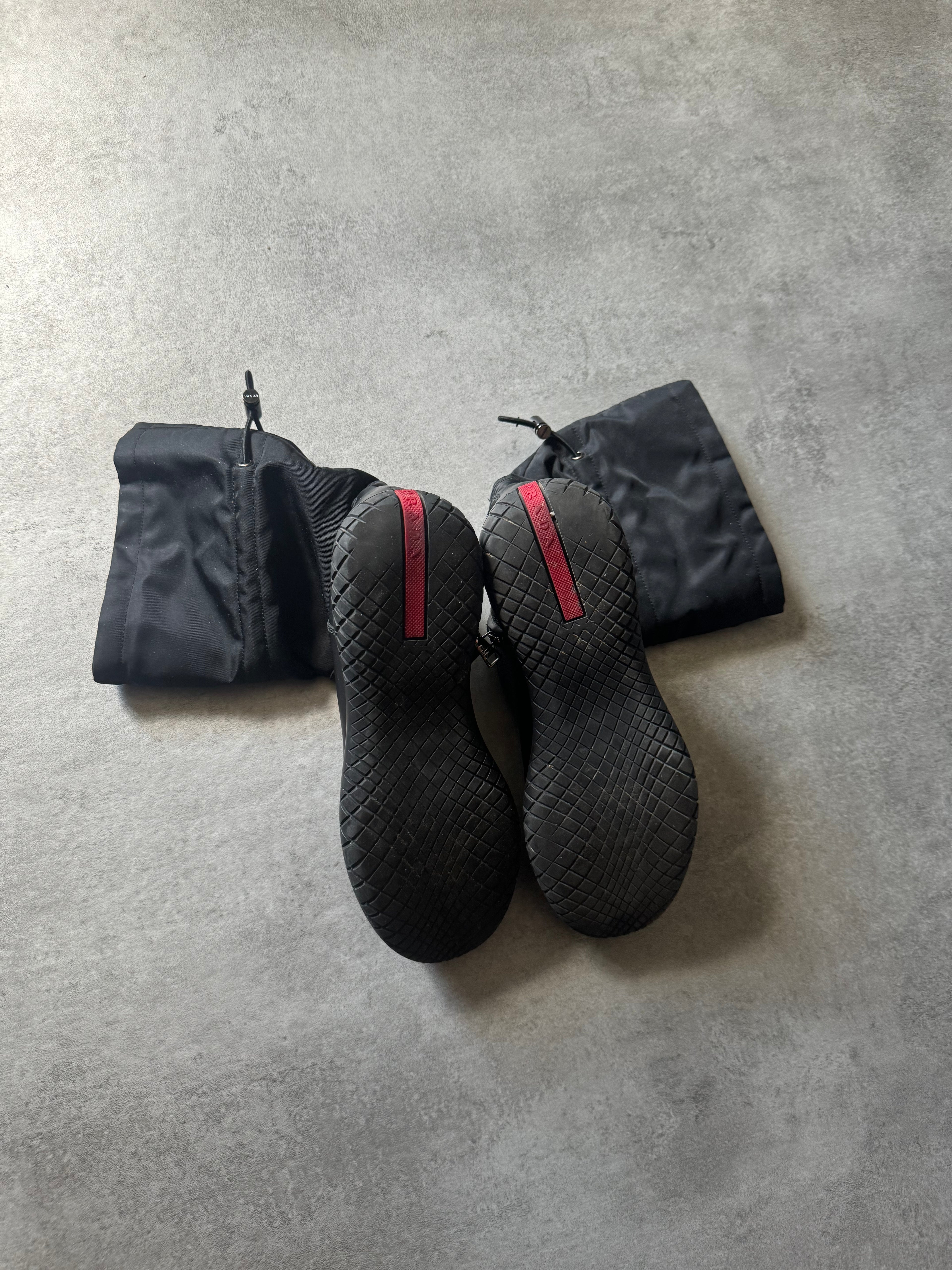 FW1999 Prada Cozy Leather Boots  (40) - 6