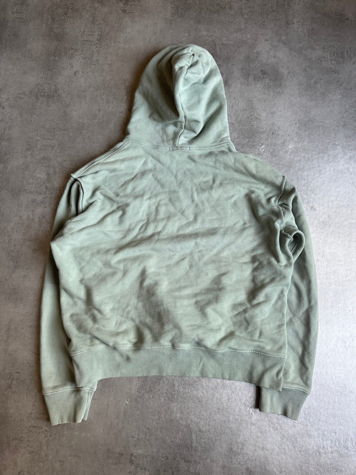 Vuja De Sage Pastel Green Relaxed Hoodie (L) - 2