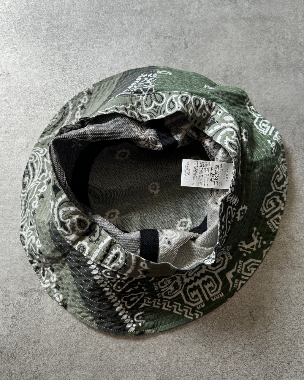 AW2024 Kapital Olive Safari Beanie  (OS) - 7