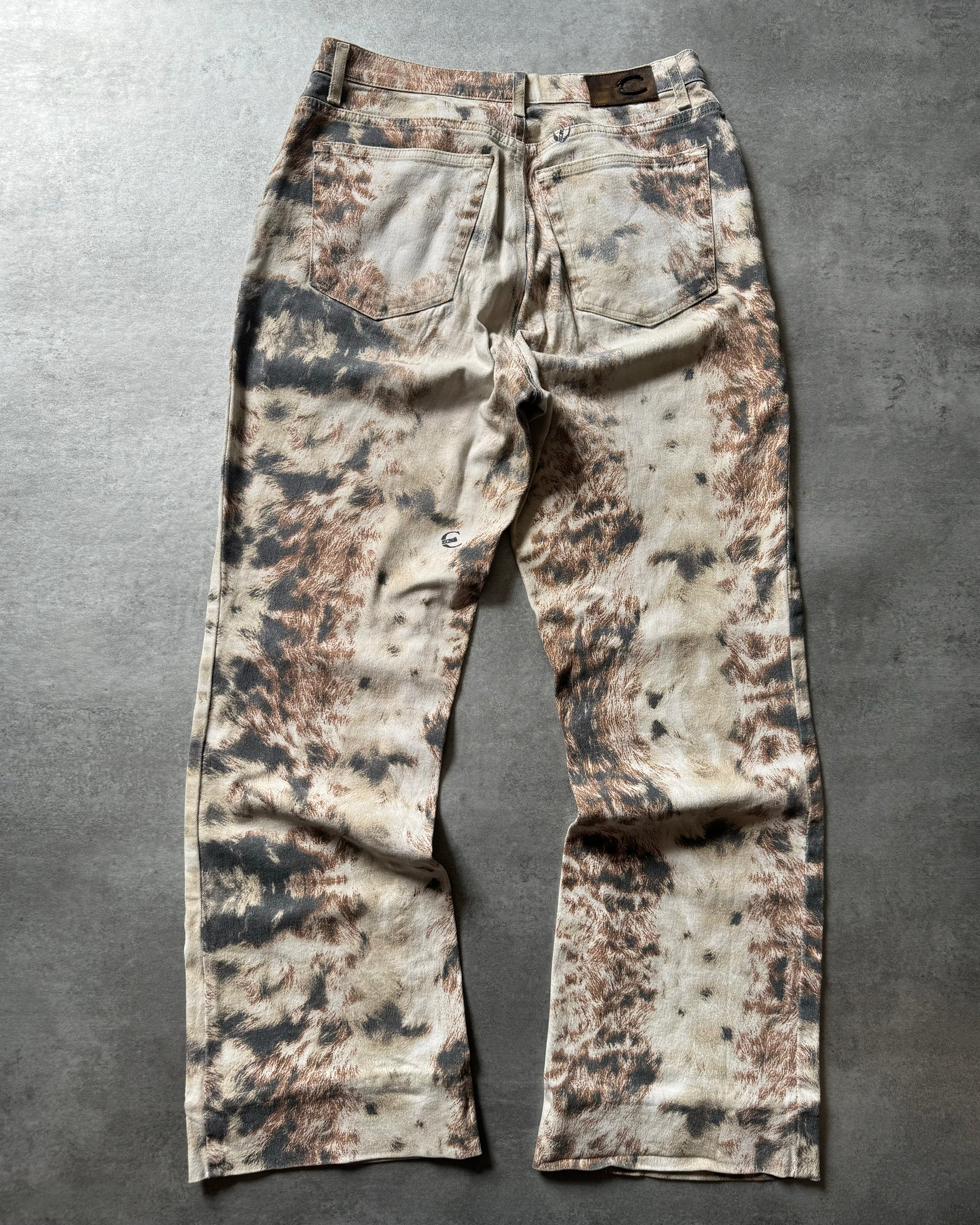 AW2003 Cavalli Animal Fur Print Cozy Pants (M) - 2