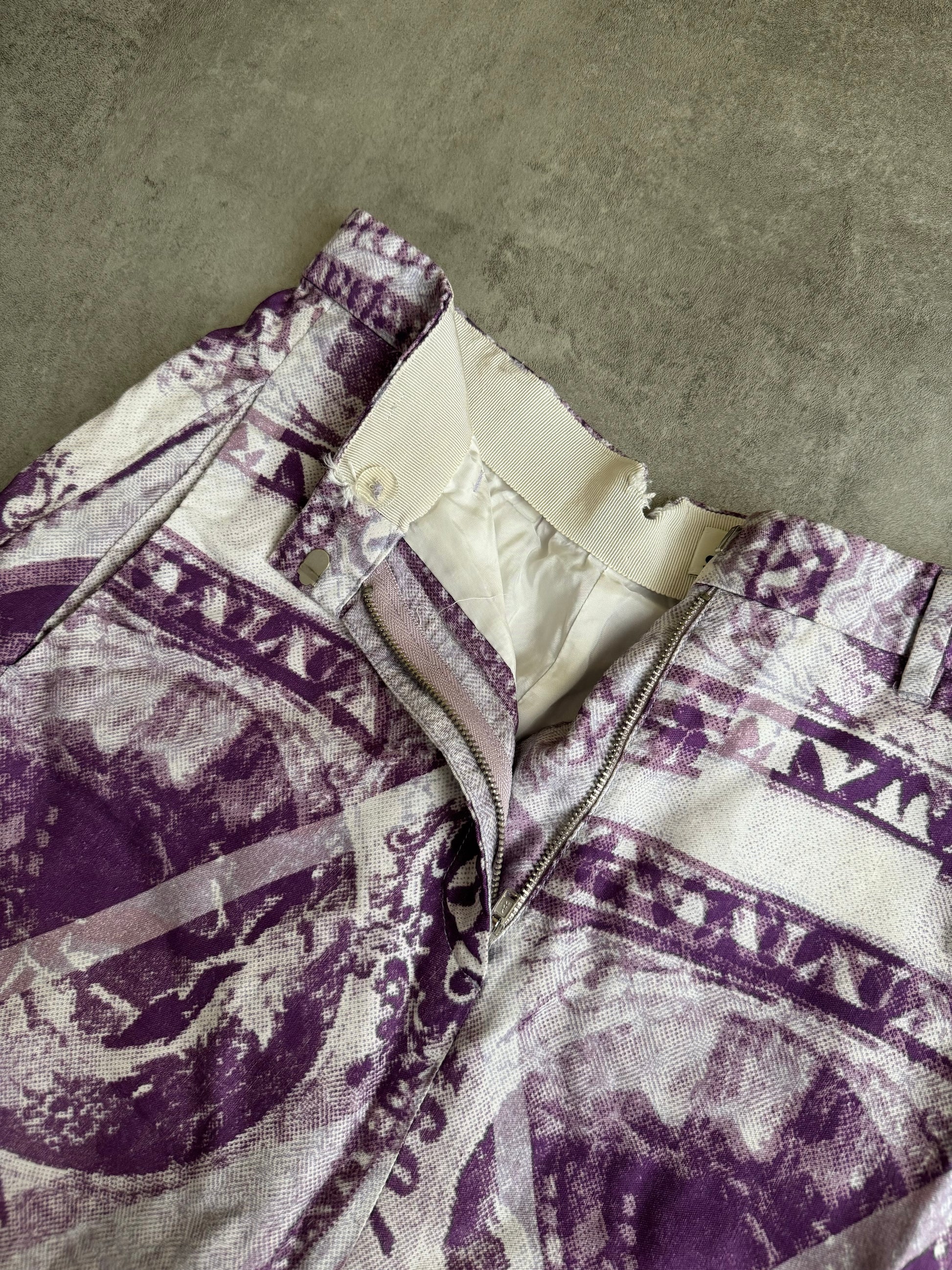 SS2012 Acne Studios Karma Dollar Purple Set  (S) - 5