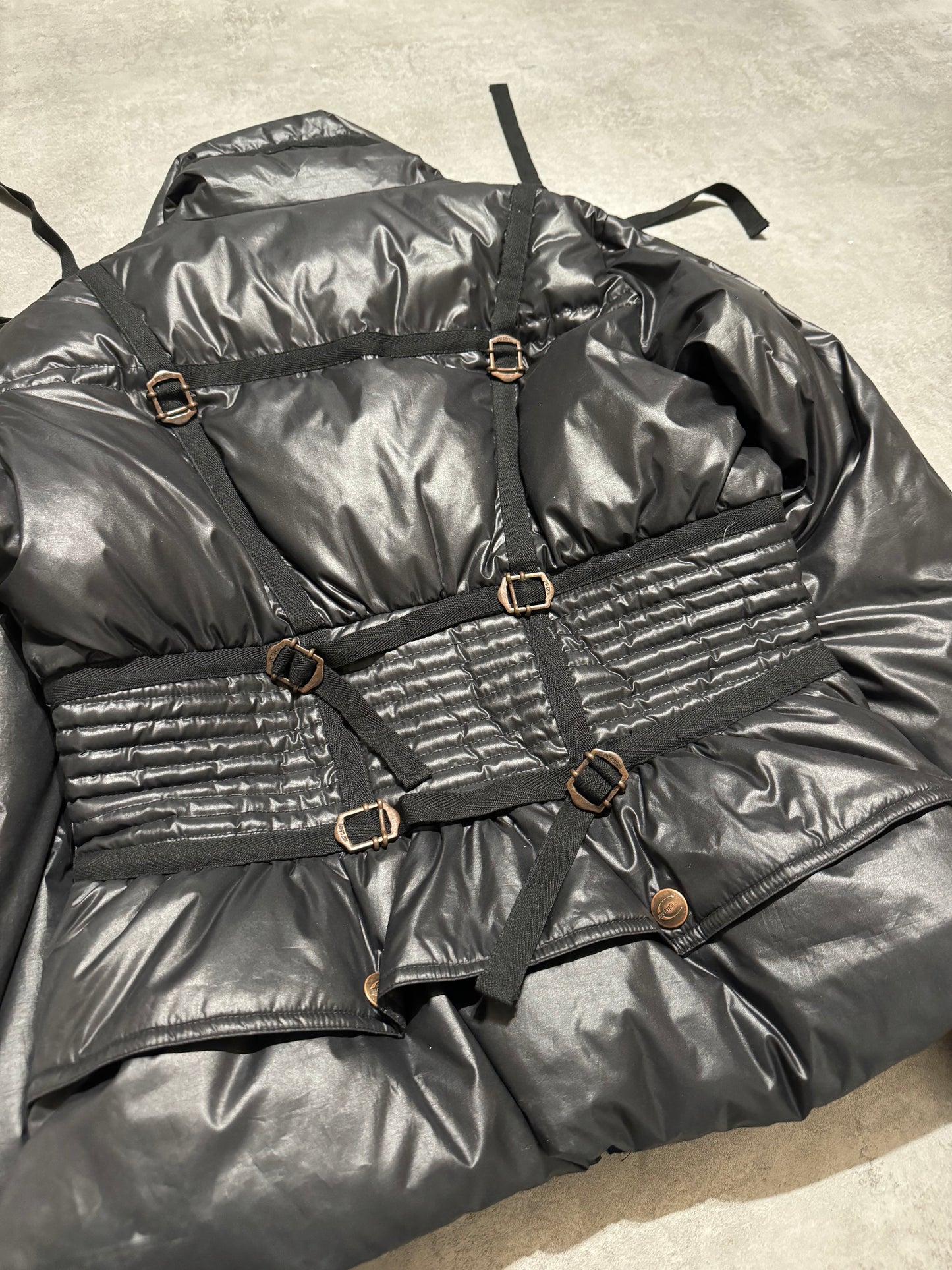 1990s Roberto Cavalli Parachute Harness Puffer Jacket  (S) - 5