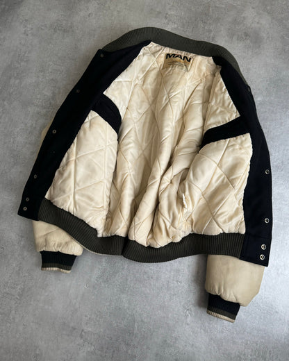 1990s Kansai Yamamoto Man Performance Varsity Jacket (L) - 4